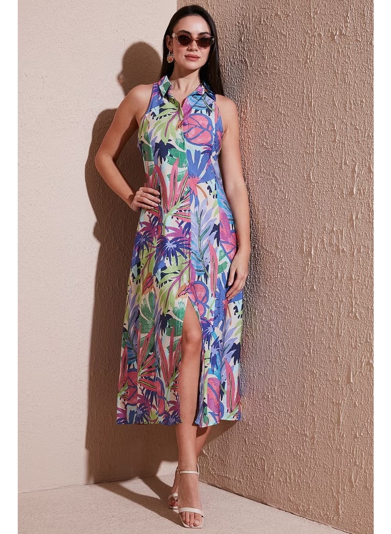 Lela Floral Button-Down Dress - Image 2
